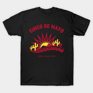 Cinco de Mayo 1862 Puebla Mexico T-Shirt